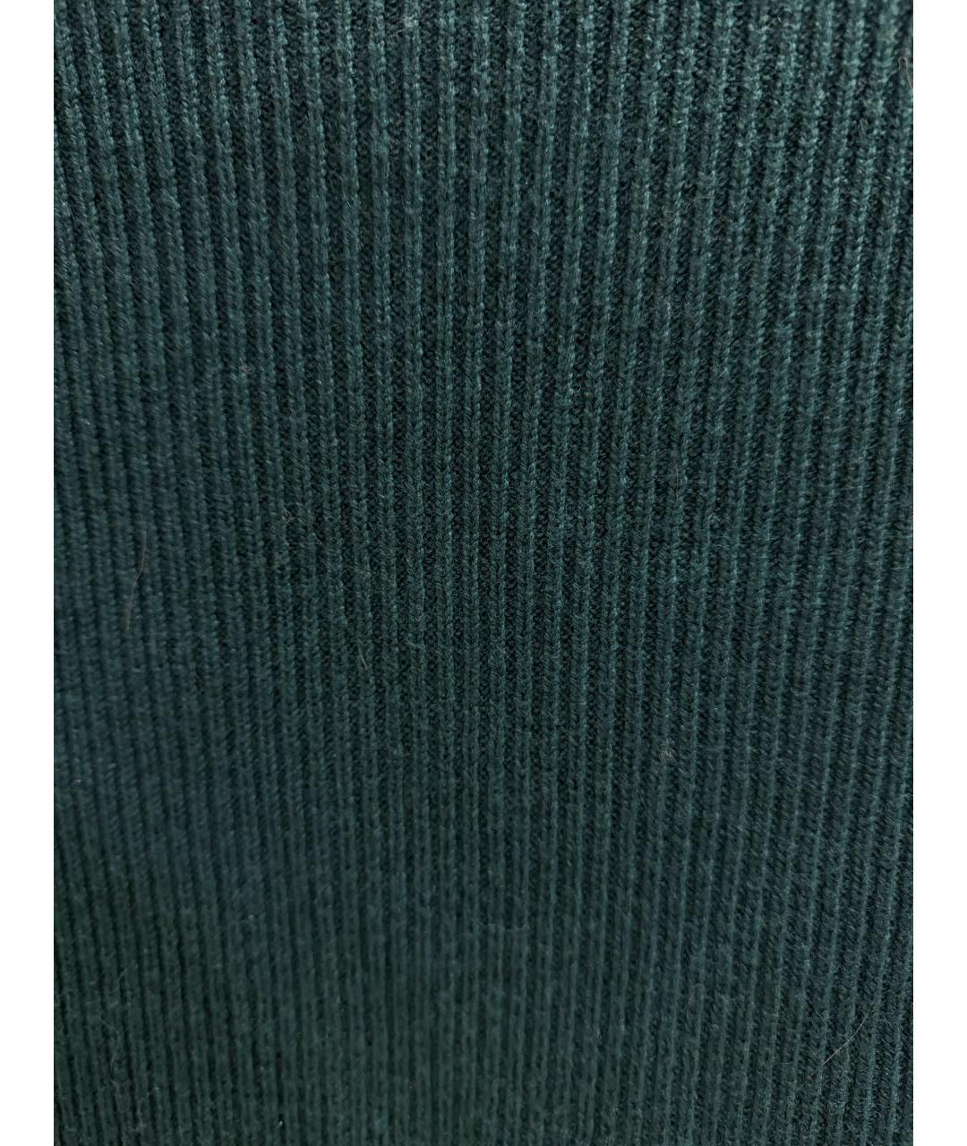 EMPORIO ARMANI Зеленая шерстяная водолазка, фото 4