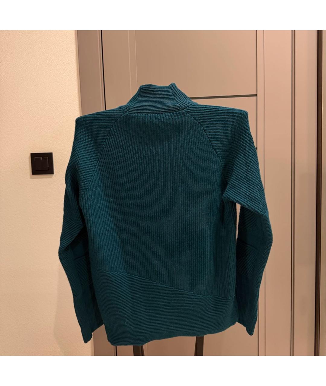 EMPORIO ARMANI Зеленая шерстяная водолазка, фото 2