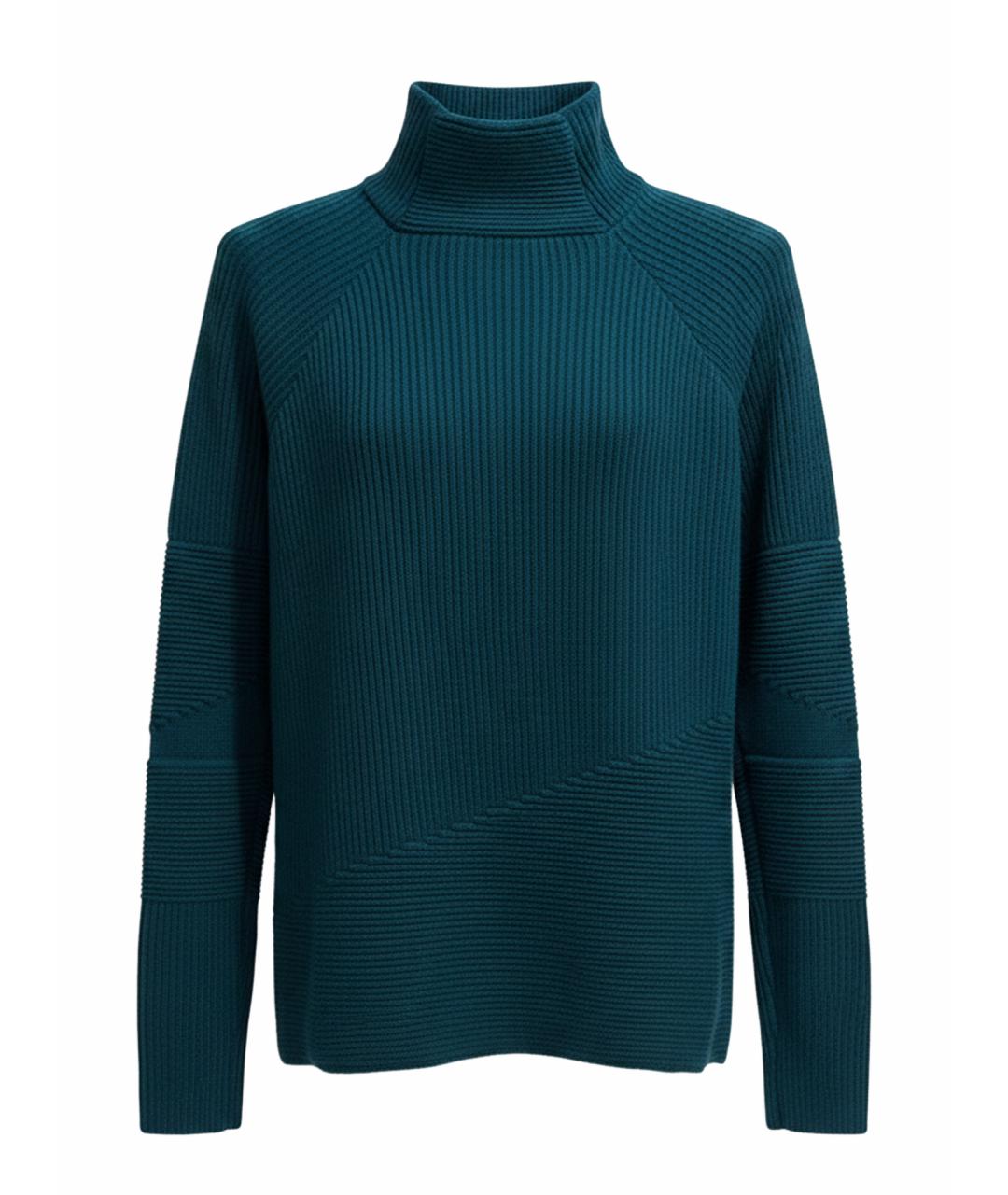 EMPORIO ARMANI Зеленая шерстяная водолазка, фото 1