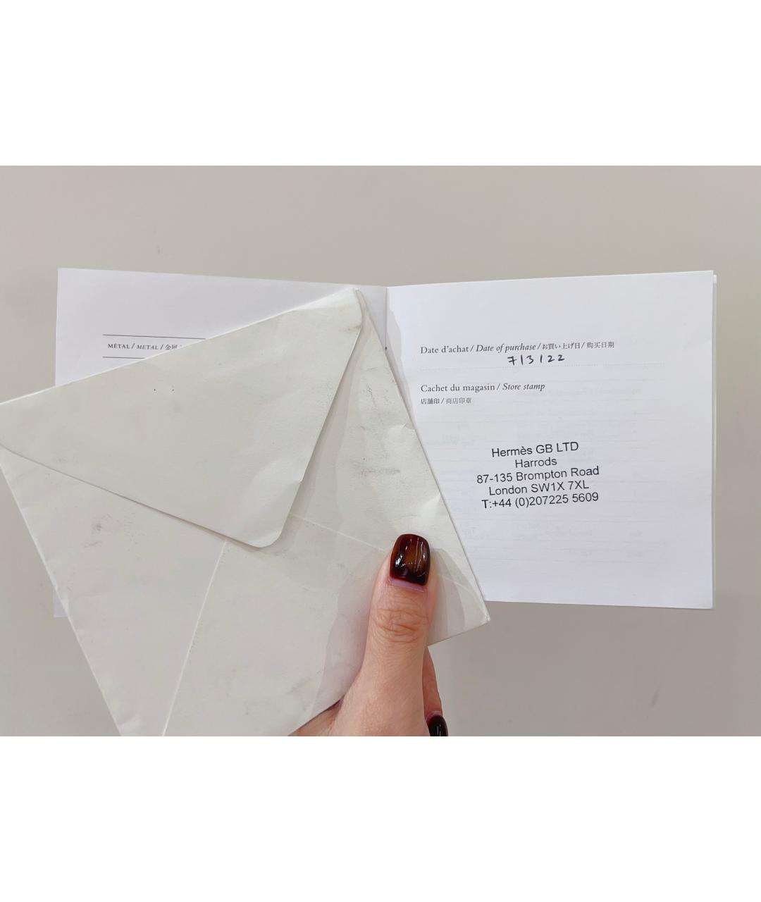 HERMES Золотое кольцо из розового золота, фото 6