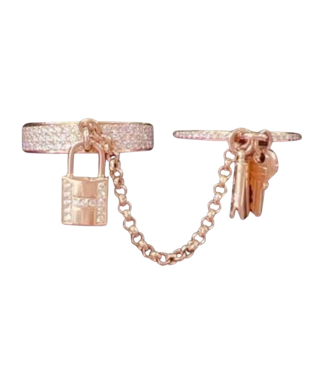 HERMES Золотое кольцо из розового золота, фото 1