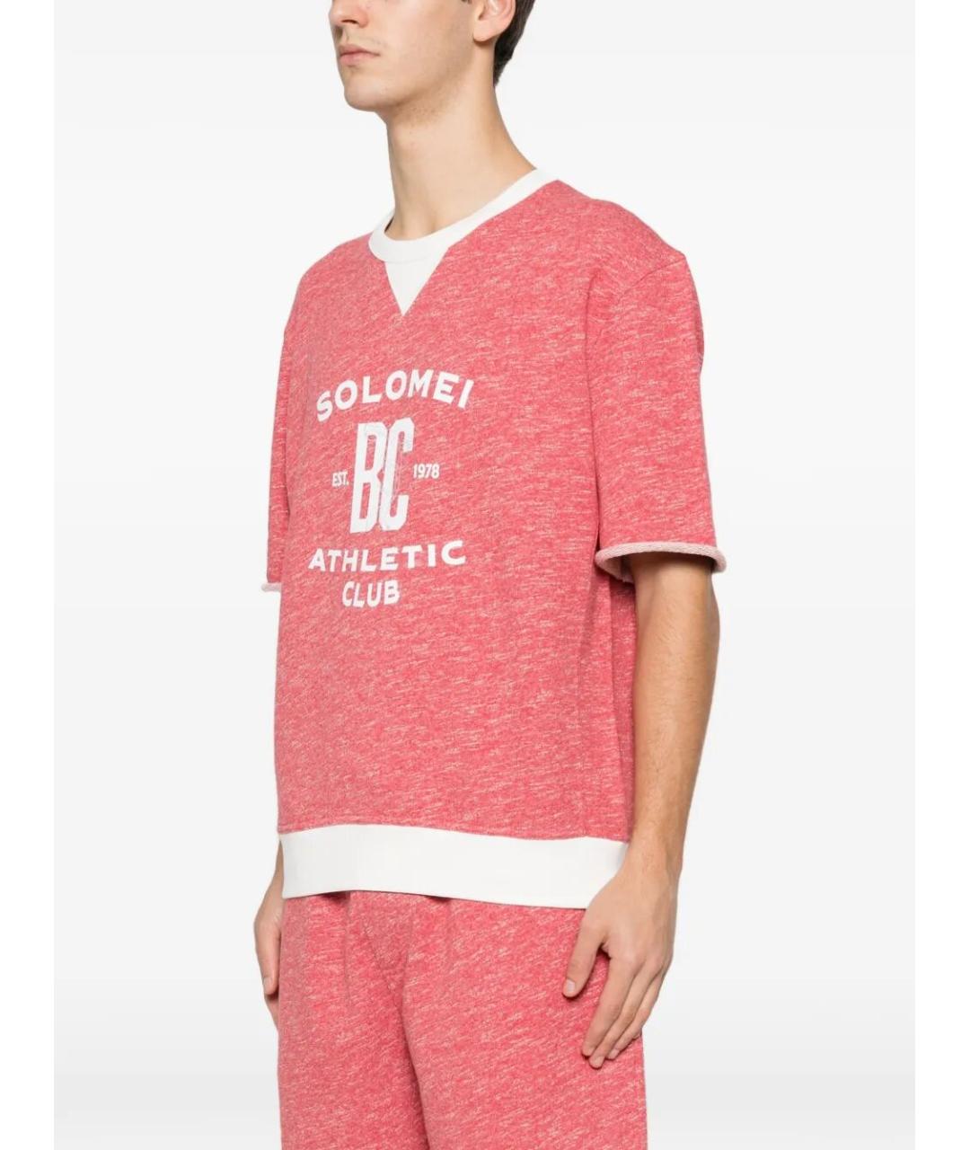 BRUNELLO CUCINELLI Розовая футболка, фото 3