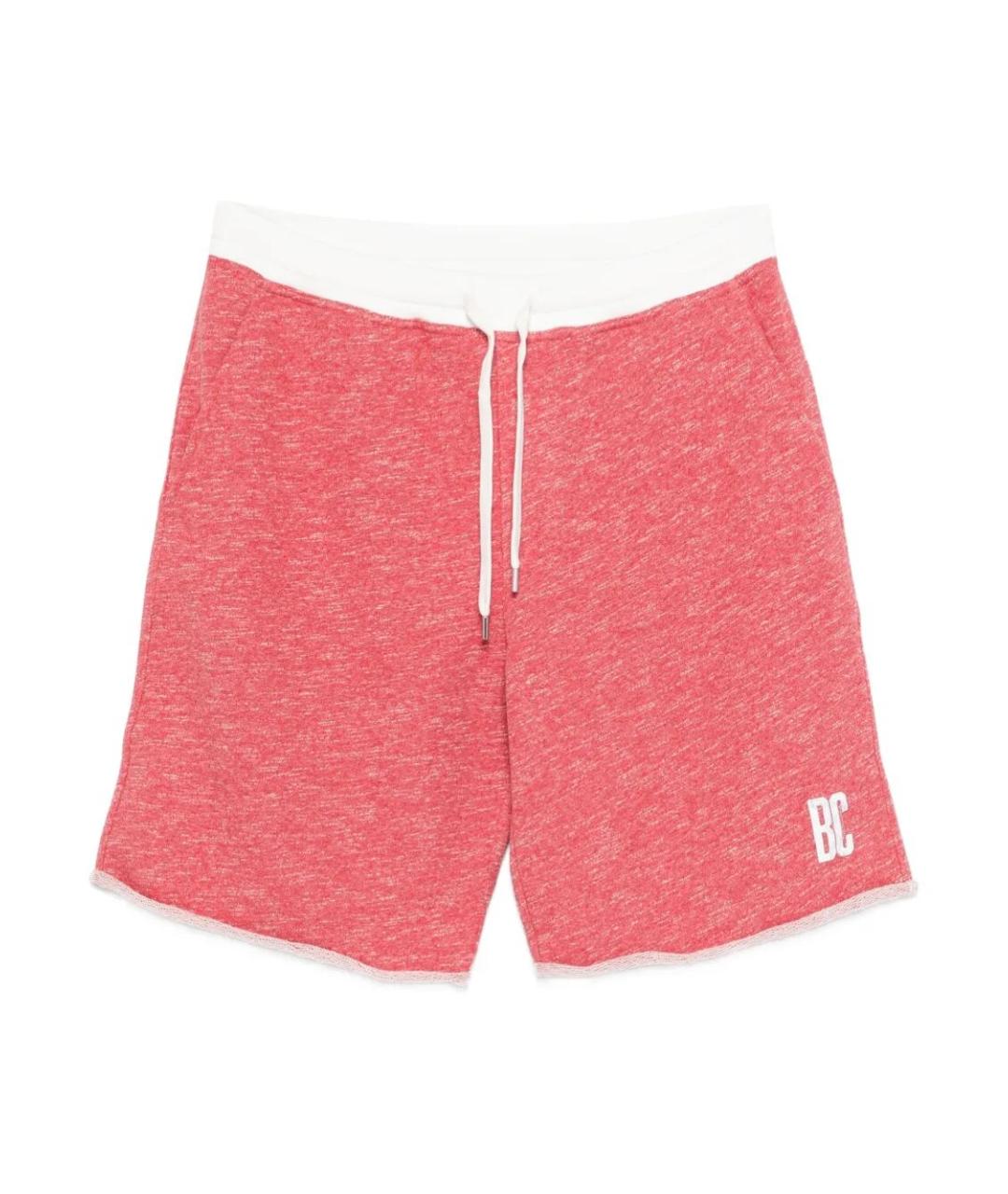 BRUNELLO CUCINELLI Розовые хлопковые шорты, фото 1
