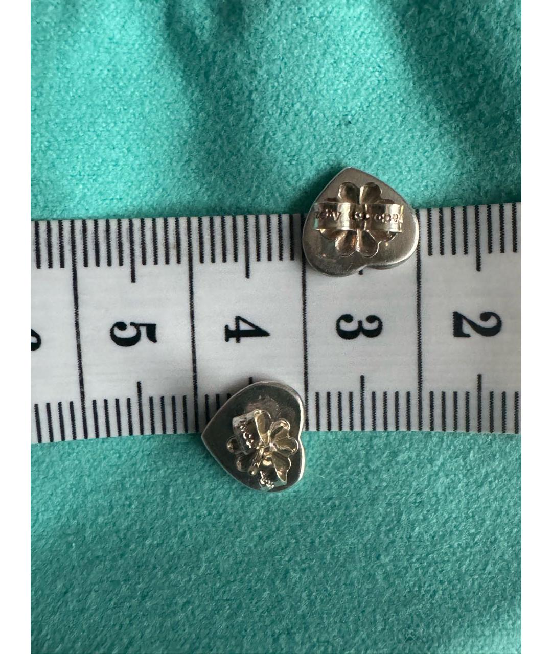 TIFFANY&CO Серебряные серебряные серьги, фото 4