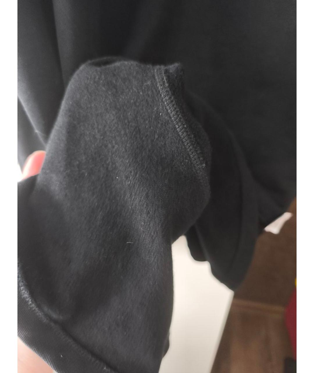 KARL LAGERFELD Черное хлопковое повседневное платье, фото 7