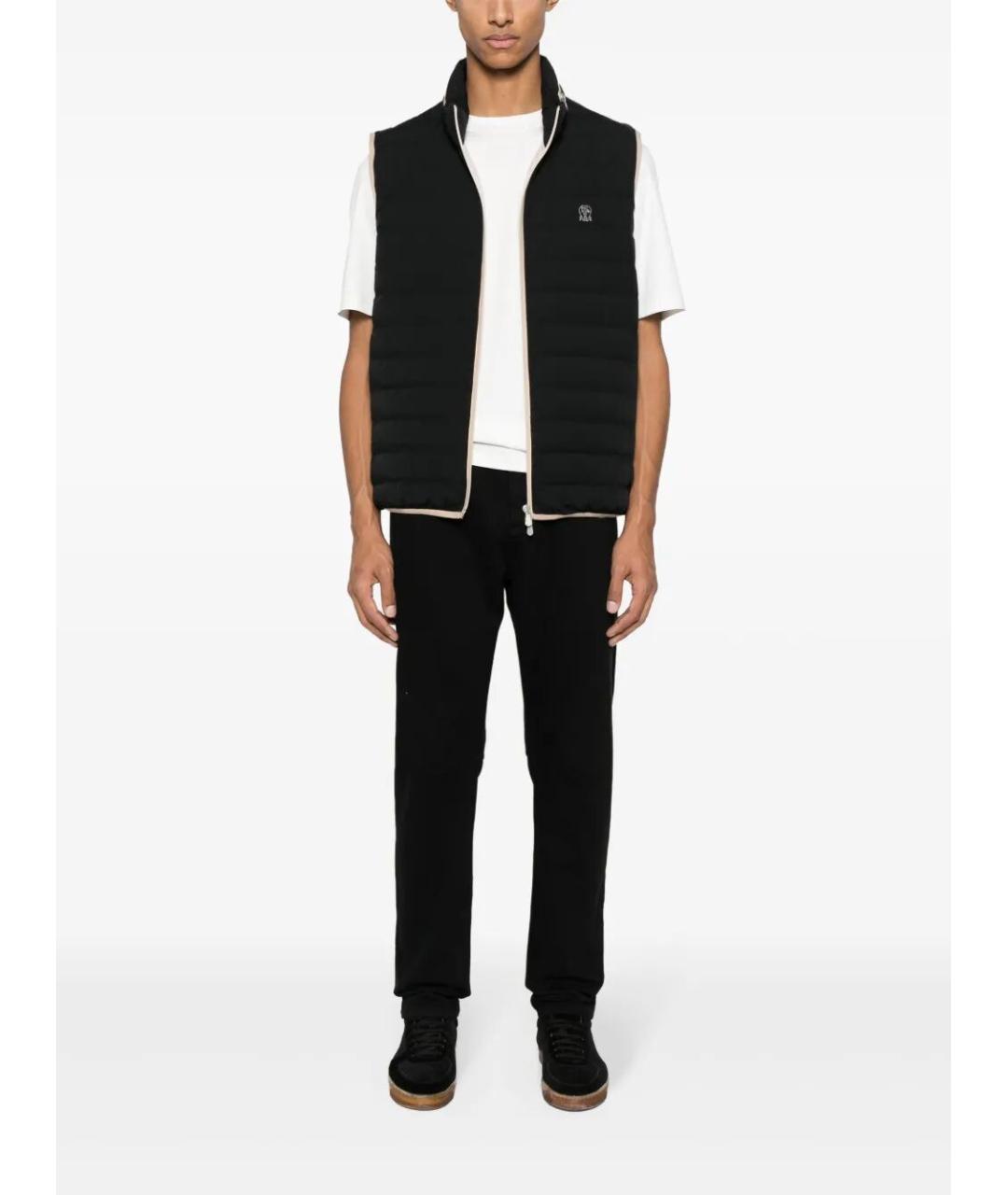 BRUNELLO CUCINELLI Белая хлопковая футболка, фото 2