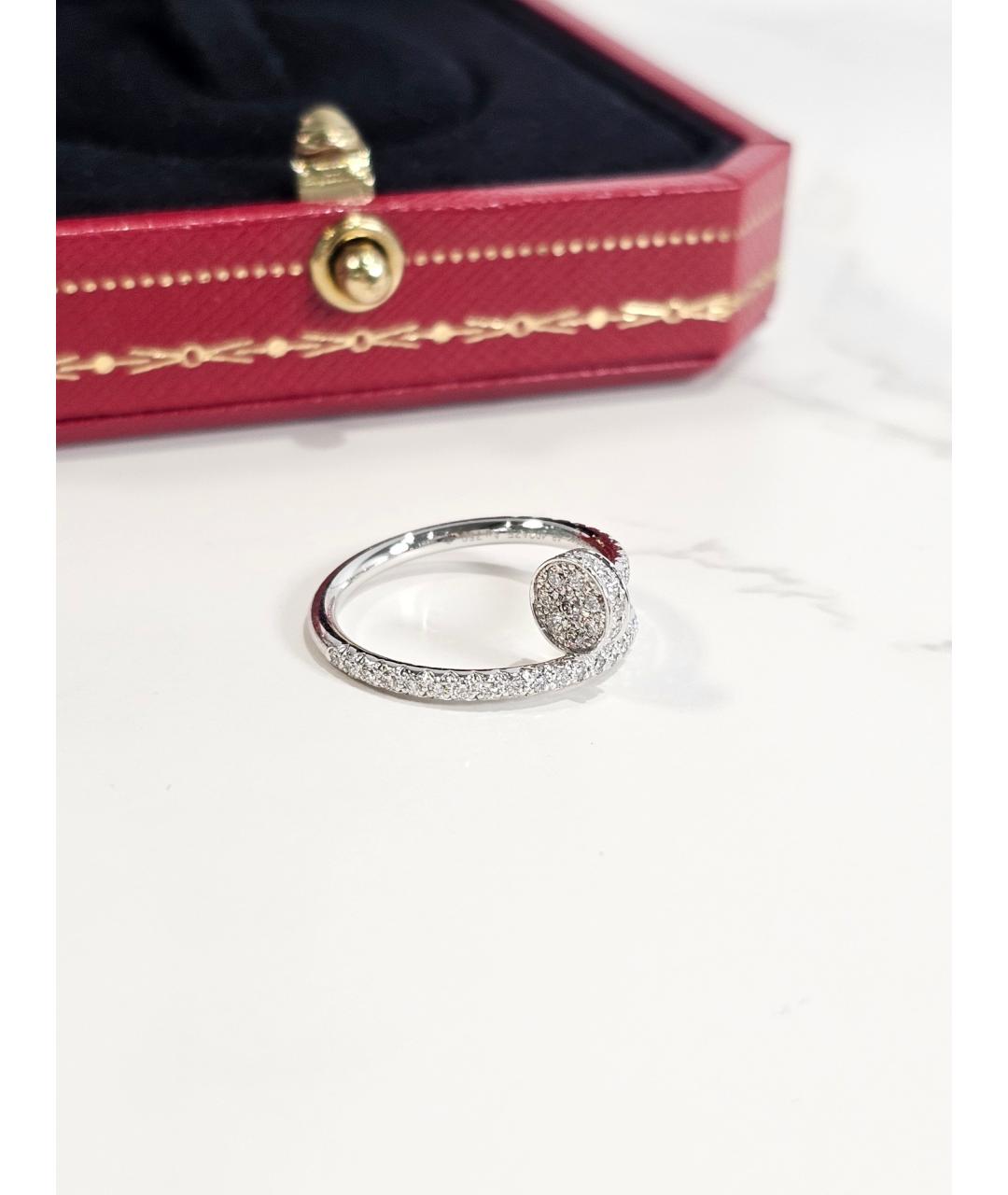 CARTIER Серебряное кольцо из белого золота, фото 3