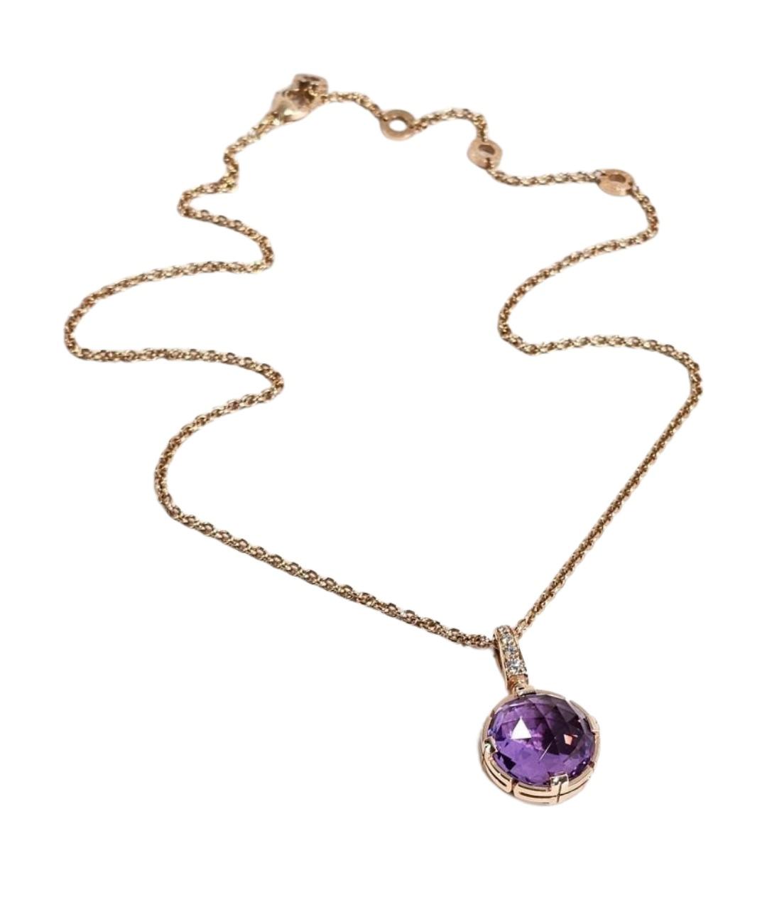 BVLGARI Золотое колье из розового золота, фото 1