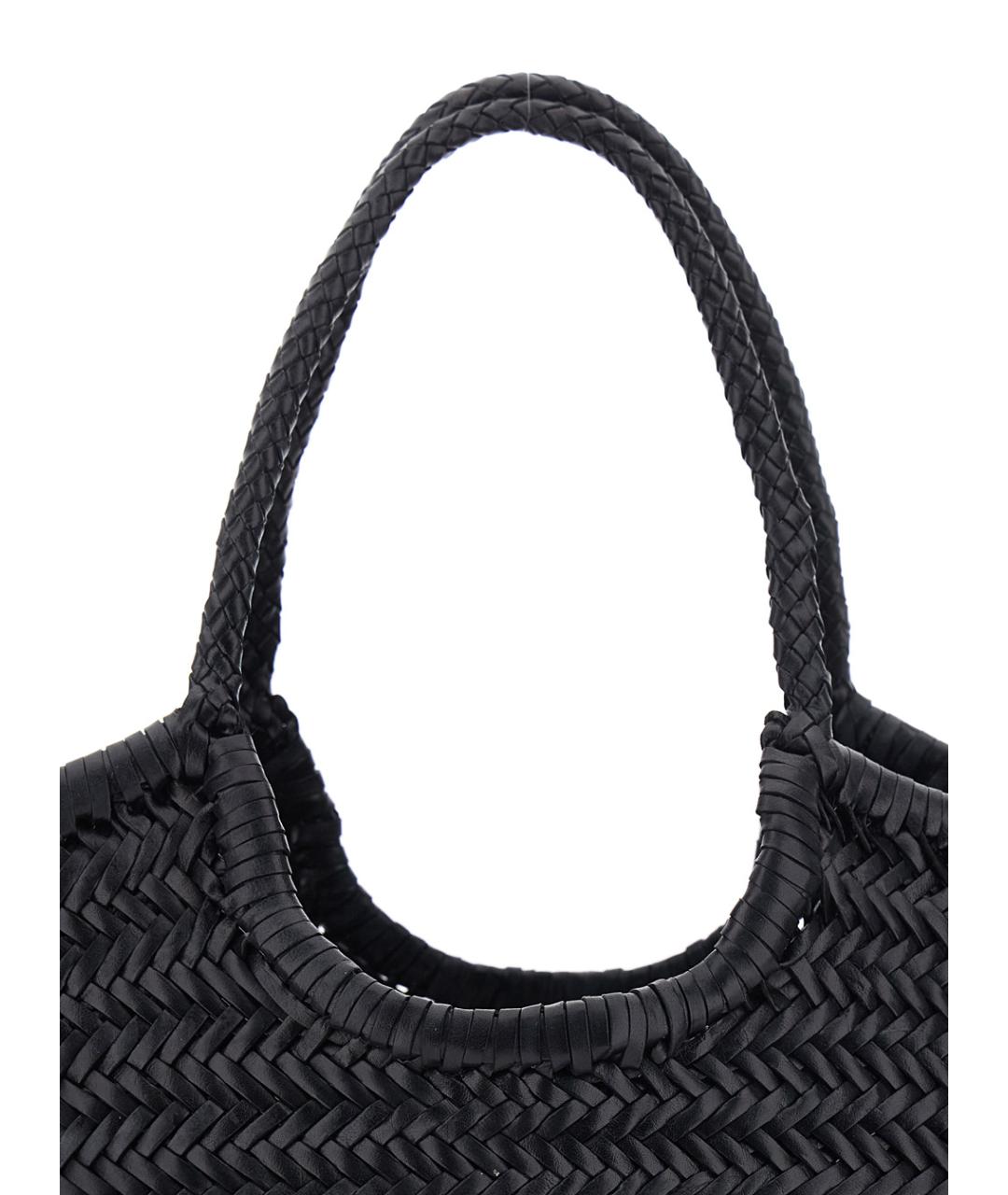 Dragon Diffusion Черная кожаная сумка тоут, фото 2