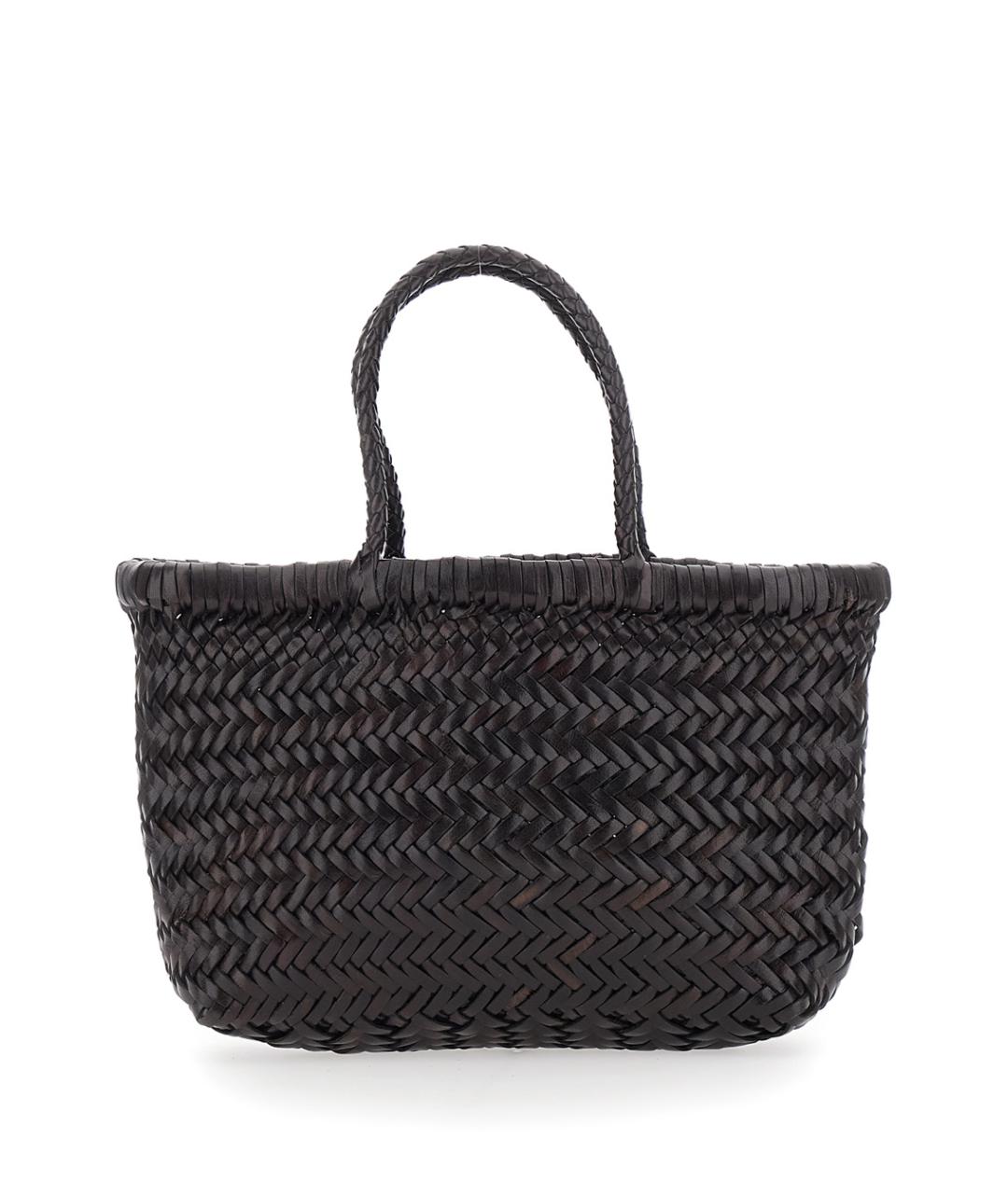 Dragon Diffusion Коричневая кожаная сумка тоут, фото 1