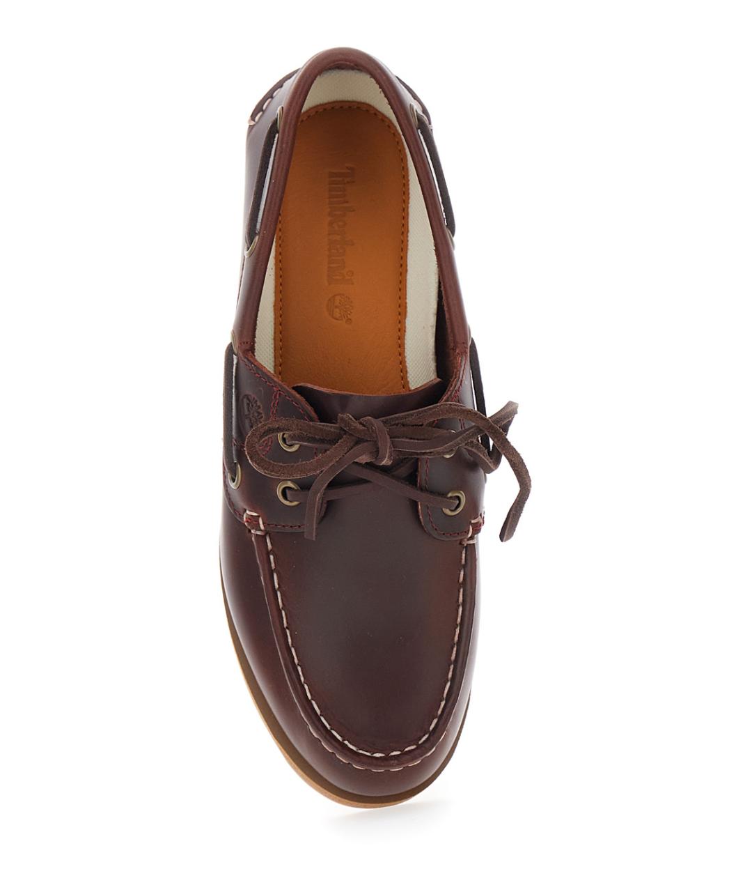 TIMBERLAND Коричневые кожаные лоферы, фото 4