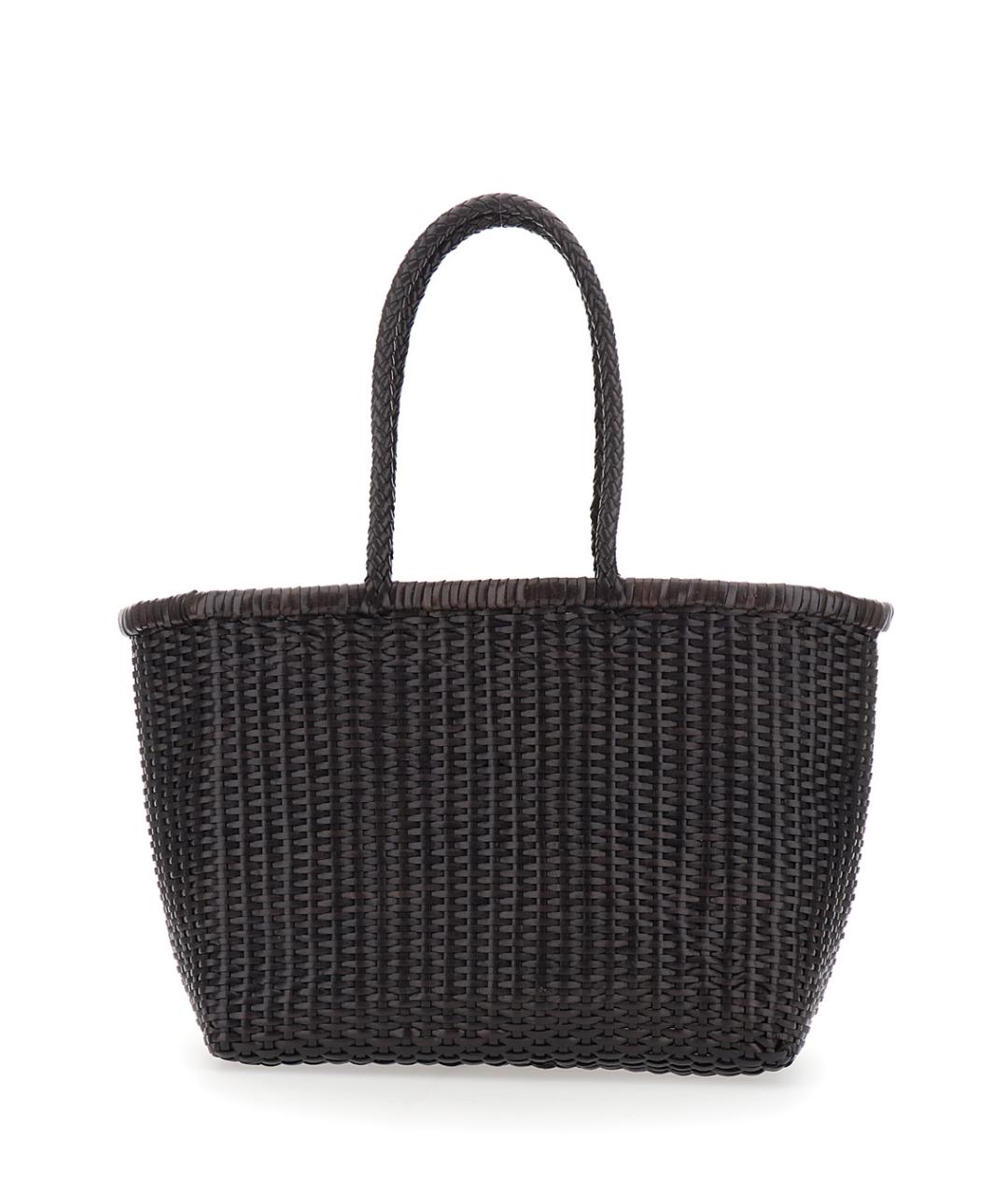 Dragon Diffusion Коричневая кожаная сумка тоут, фото 2