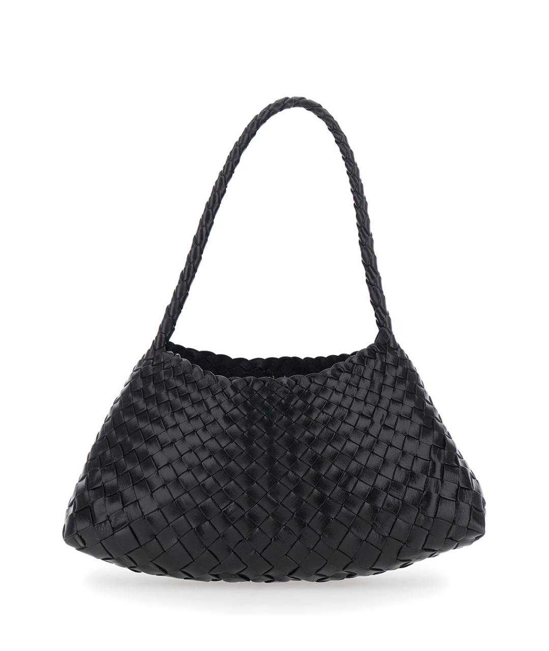 Dragon Diffusion Черная кожаная сумка через плечо, фото 2