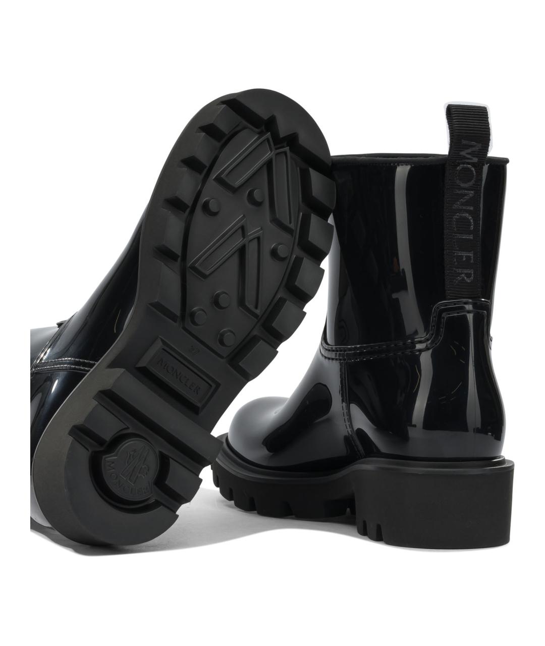 MONCLER Черные ботинки, фото 5