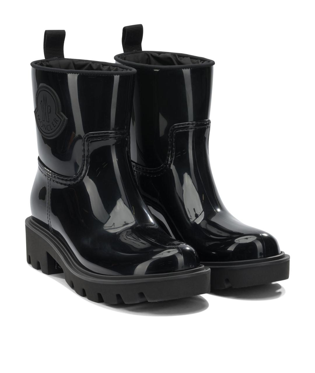 MONCLER Черные ботинки, фото 2