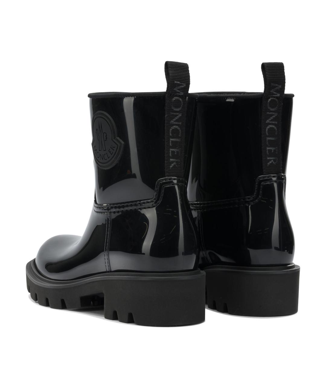 MONCLER Черные ботинки, фото 4