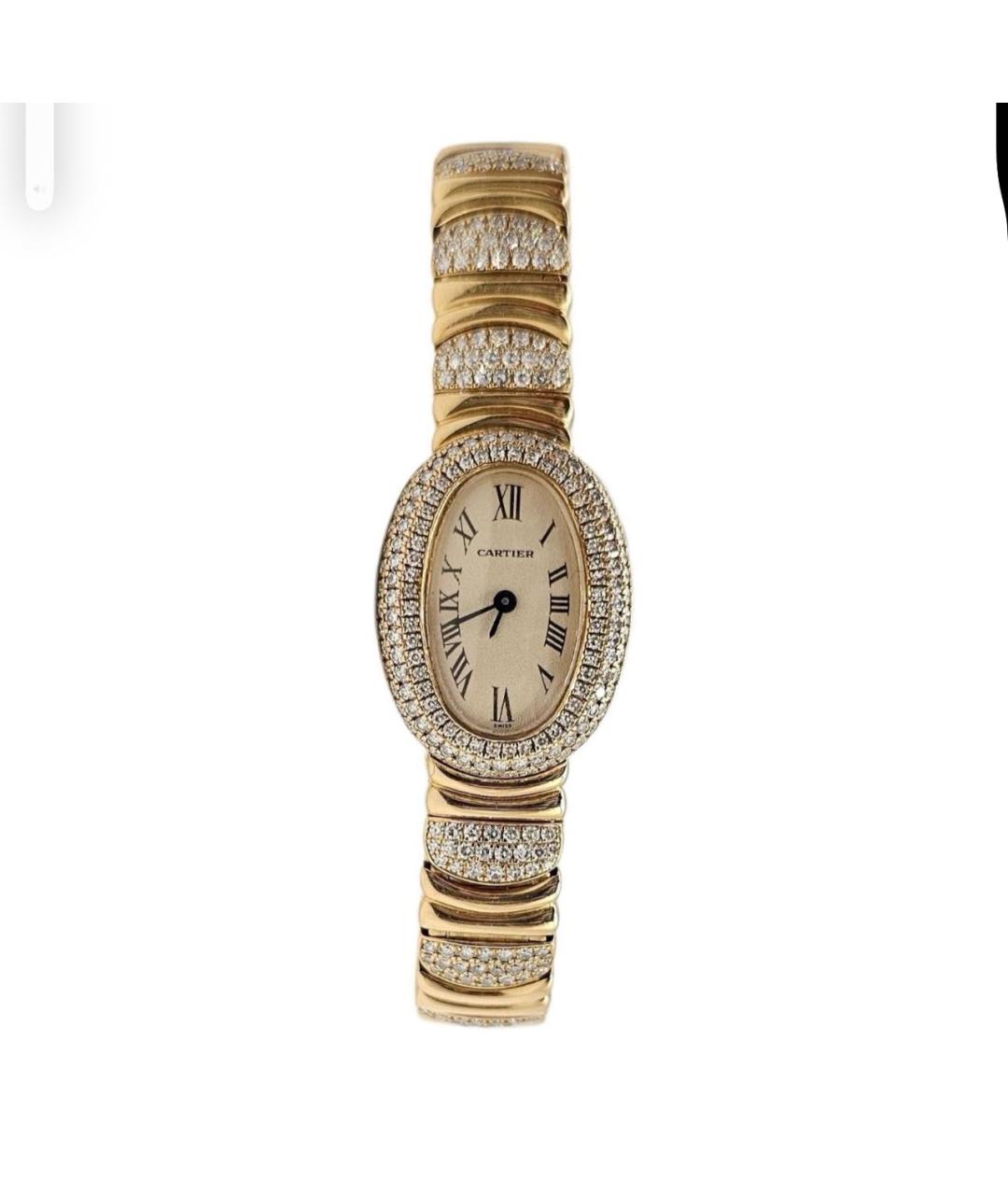 CARTIER Золотые часы из желтого золота, фото 3