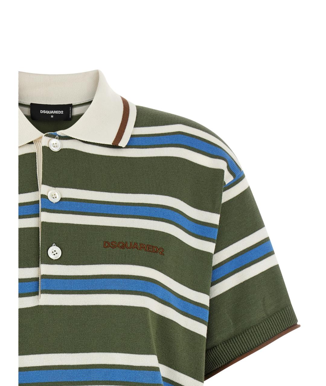 DSQUARED2 Мульти хлопковая футболка, фото 3