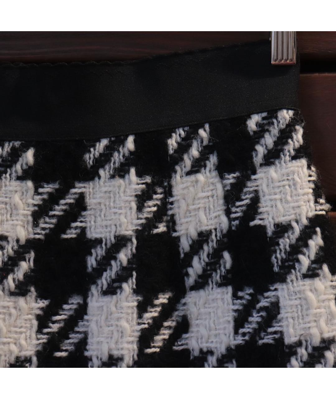 DOLCE&GABBANA Мульти шерстяная юбка мини, фото 5