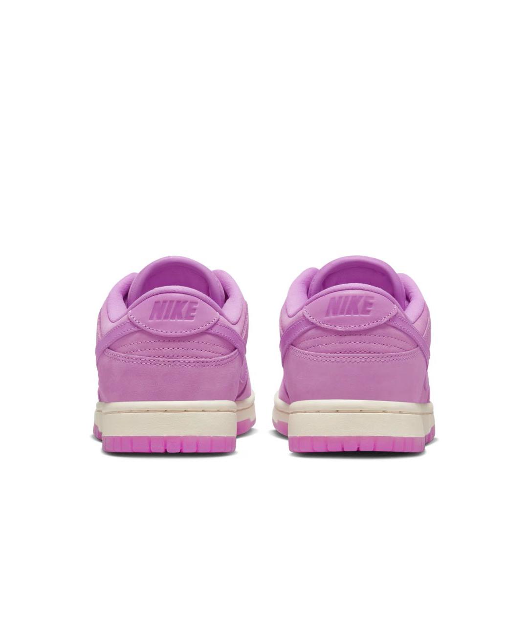 NIKE Фиолетовые кеды из искусственной кожи, фото 4