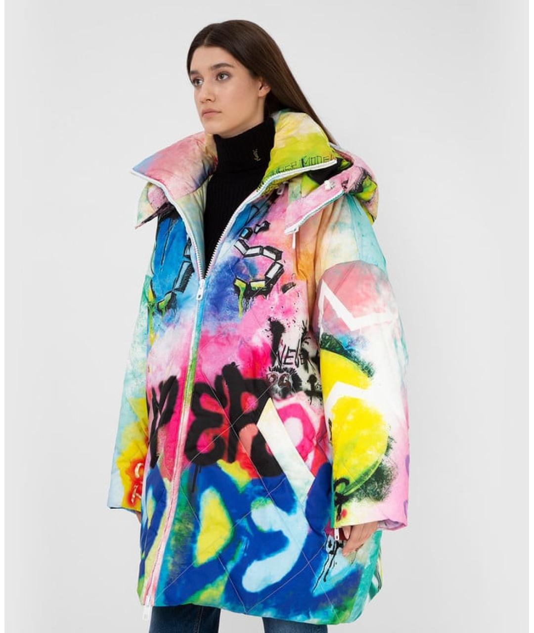 DOLCE&GABBANA Мульти полиамидовый пуховик, фото 2