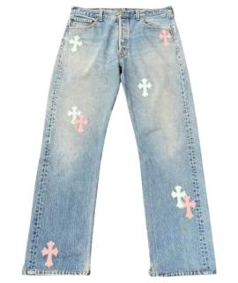 CHROME HEARTS Прямые джинсы