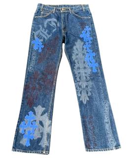 CHROME HEARTS Прямые джинсы