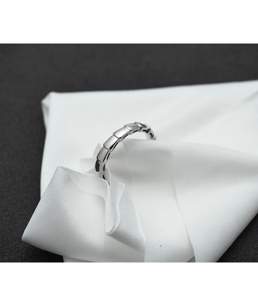 BVLGARI Серебряное кольцо из белого золота, фото 2