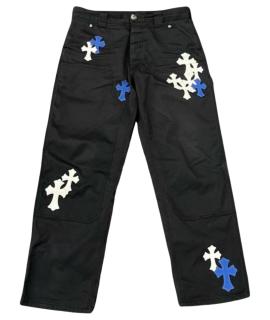 CHROME HEARTS Прямые джинсы