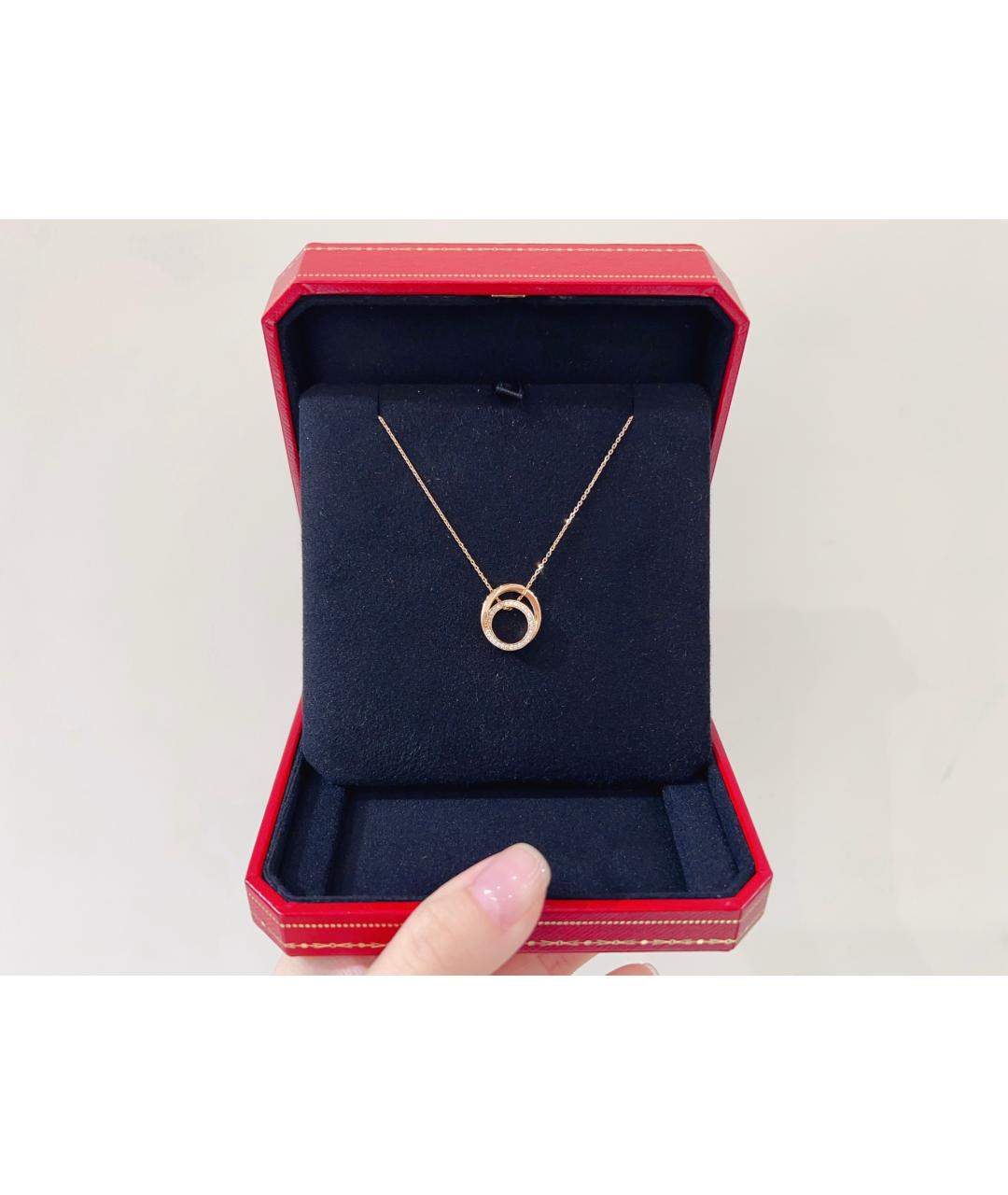 CARTIER Золотая подвеска из розового золота, фото 2