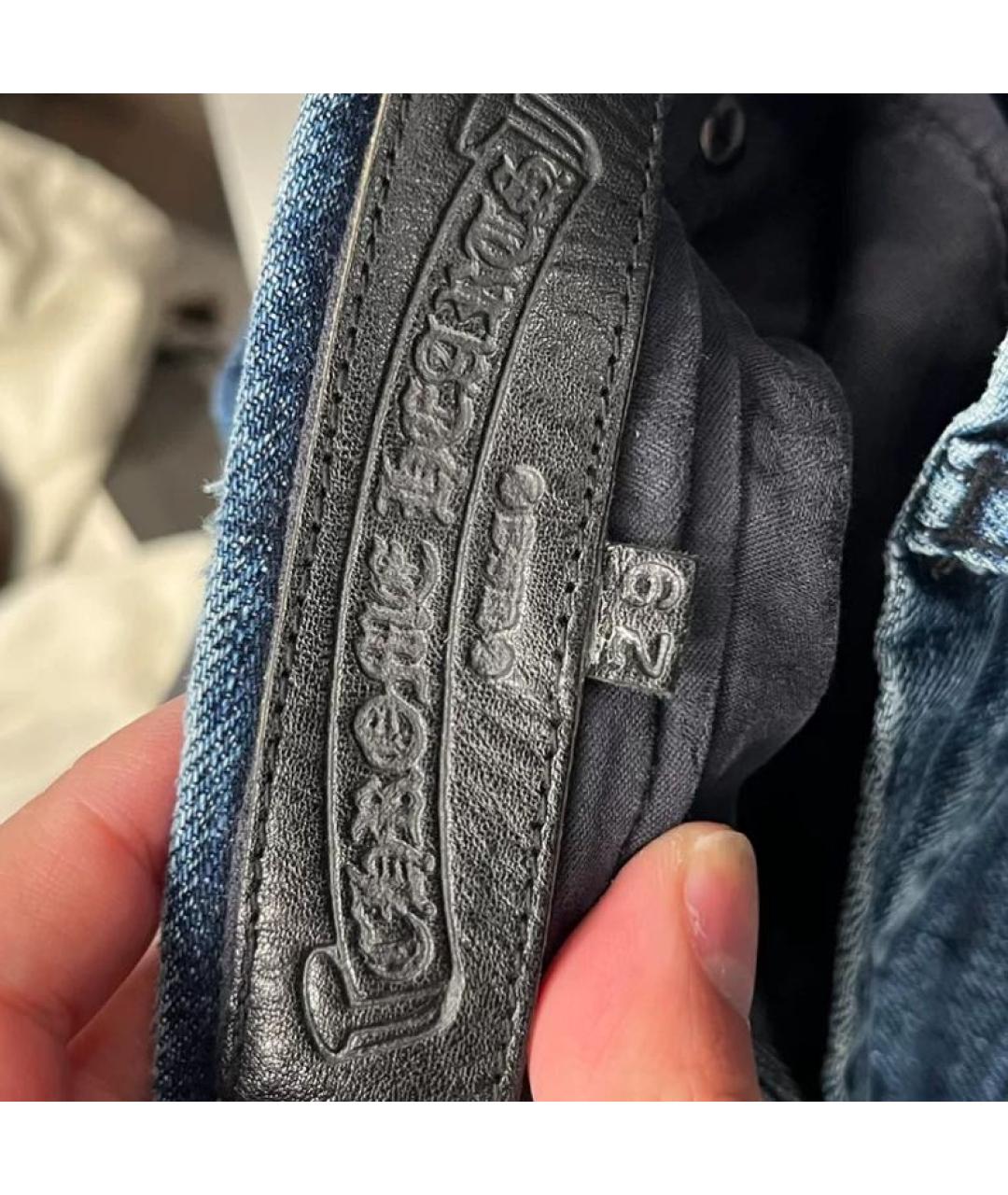 CHROME HEARTS Мульти прямые джинсы, фото 5