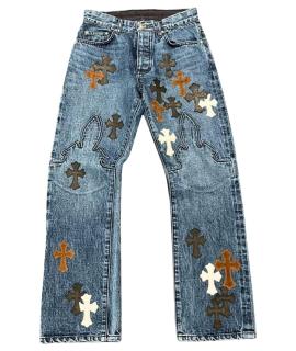 CHROME HEARTS Прямые джинсы