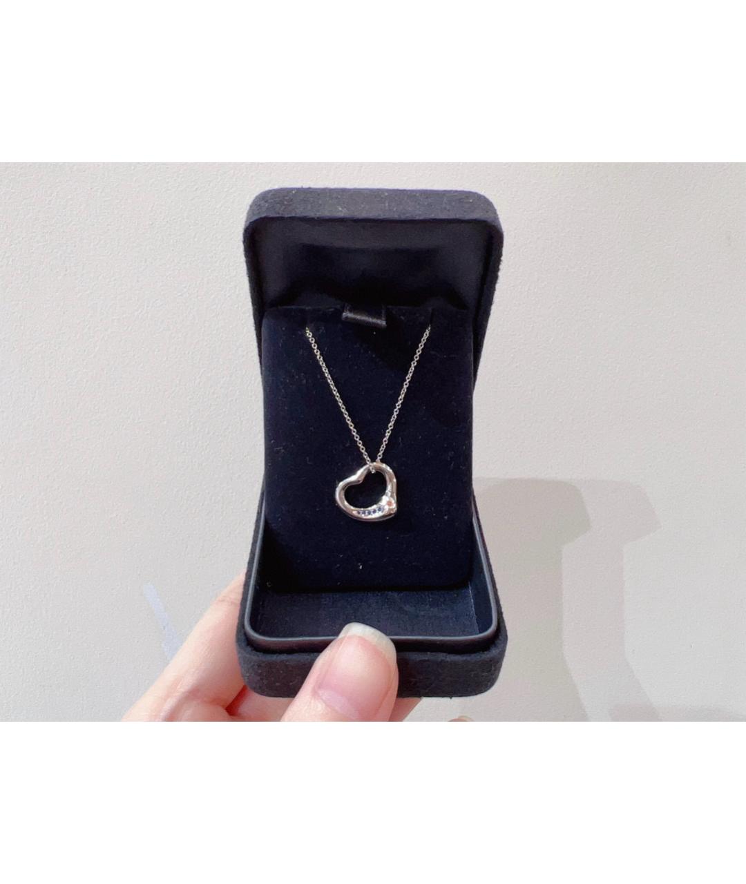 TIFFANY&CO Серебряная платиновая подвеска, фото 2