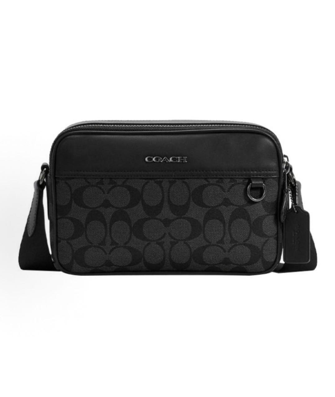COACH Черная сумка на плечо, фото 6