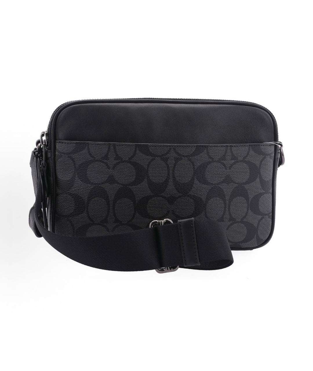 COACH Черная сумка на плечо, фото 3