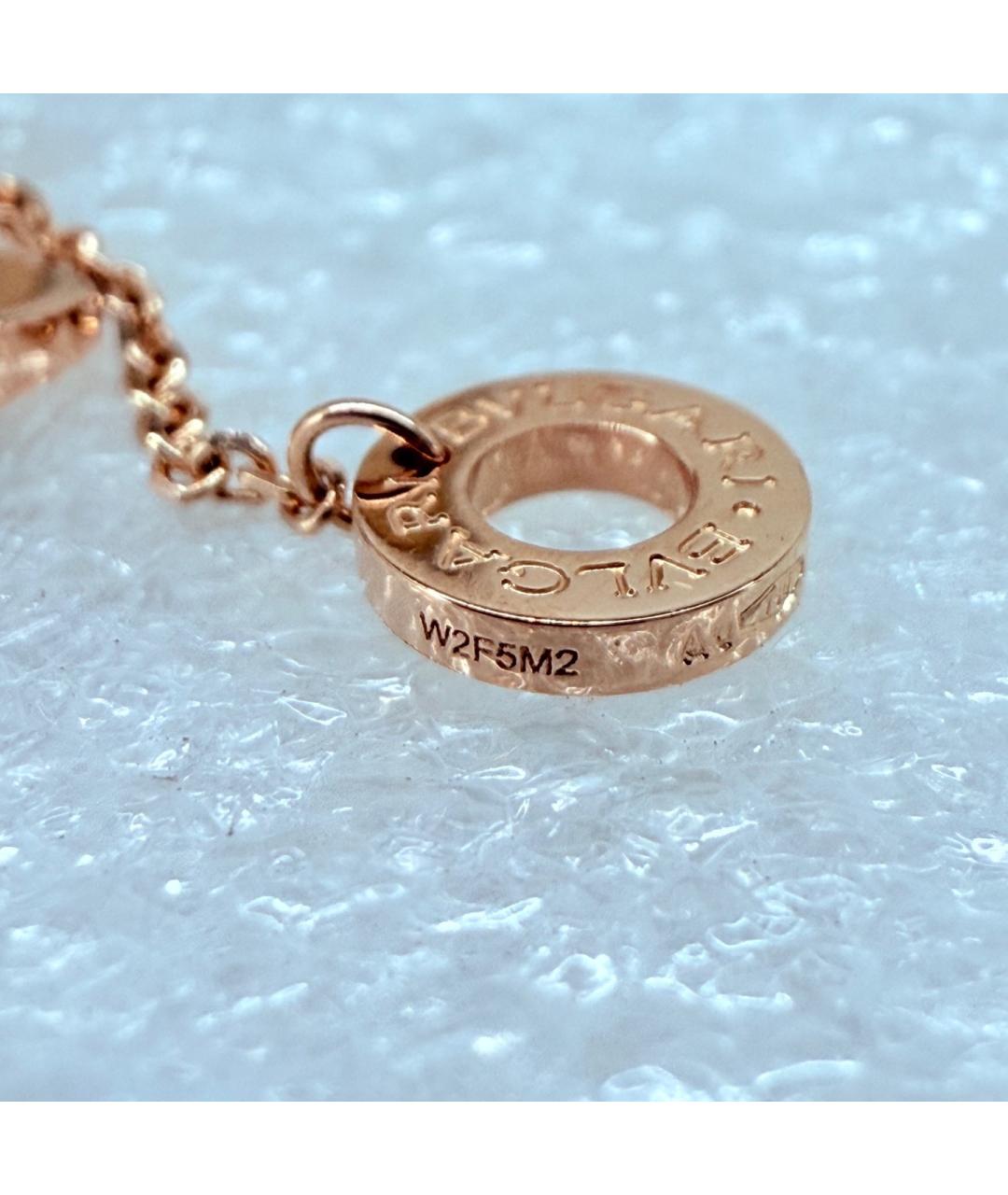 BVLGARI Золотая подвеска из розового золота, фото 6
