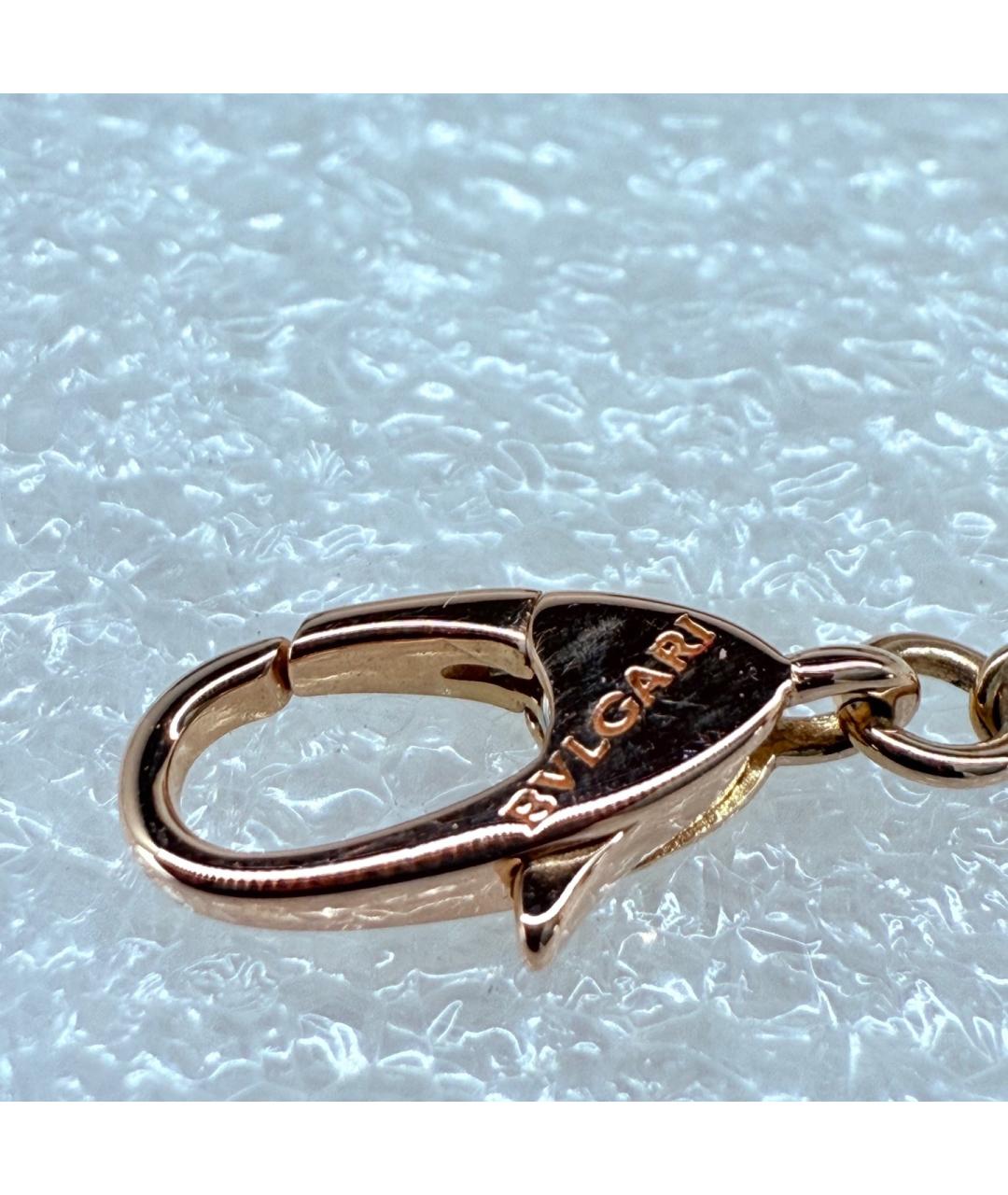 BVLGARI Золотая подвеска из розового золота, фото 7