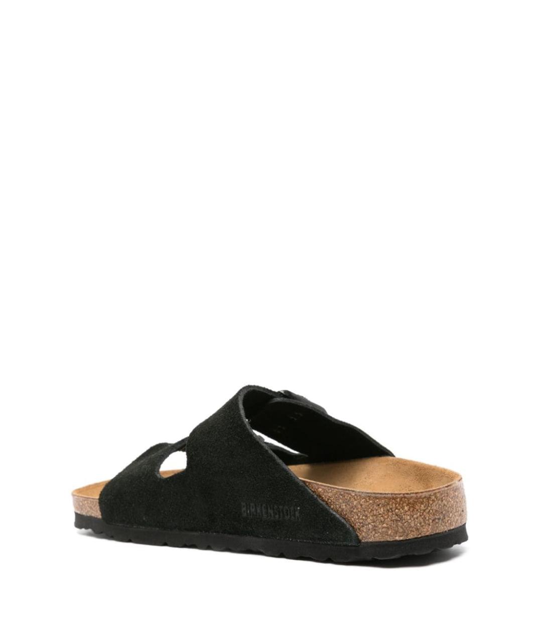 BIRKENSTOCK Черные замшевые сандалии, фото 2