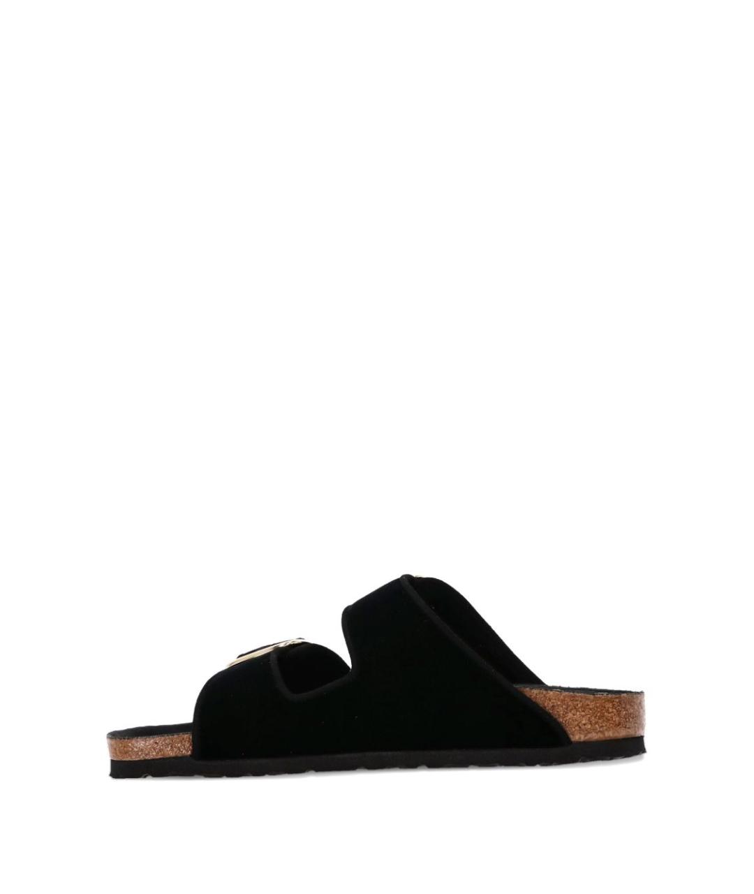 BIRKENSTOCK Черные шлепанцы, фото 5