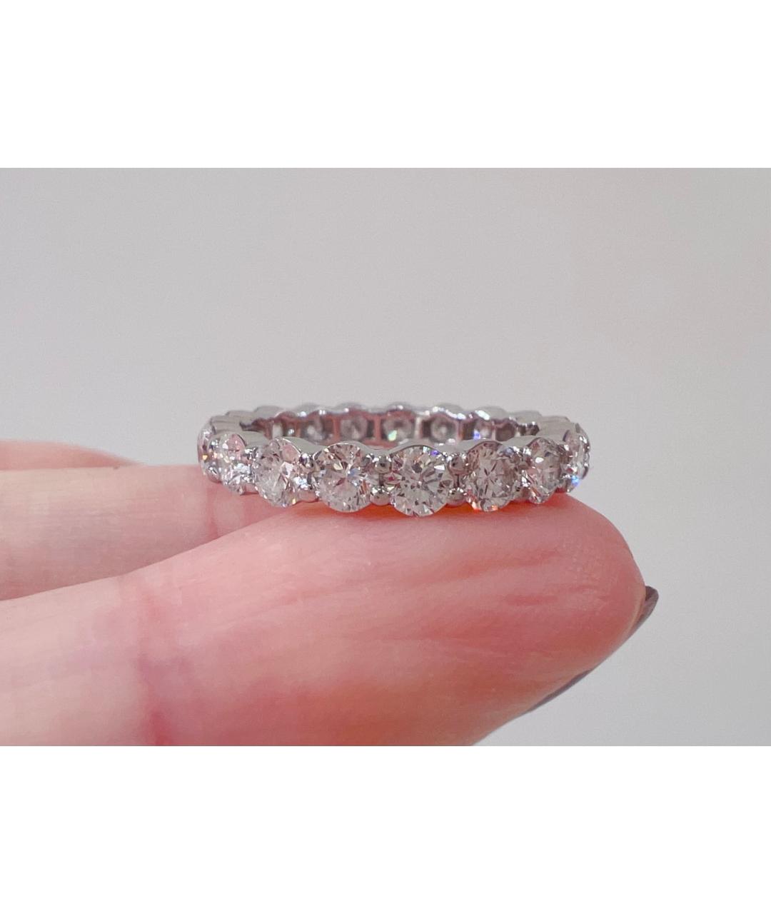 Harry Winston Серебряное платиновое кольцо, фото 9