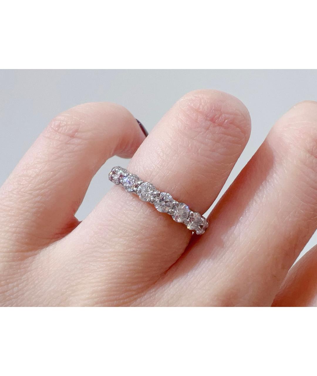 Harry Winston Серебряное платиновое кольцо, фото 7