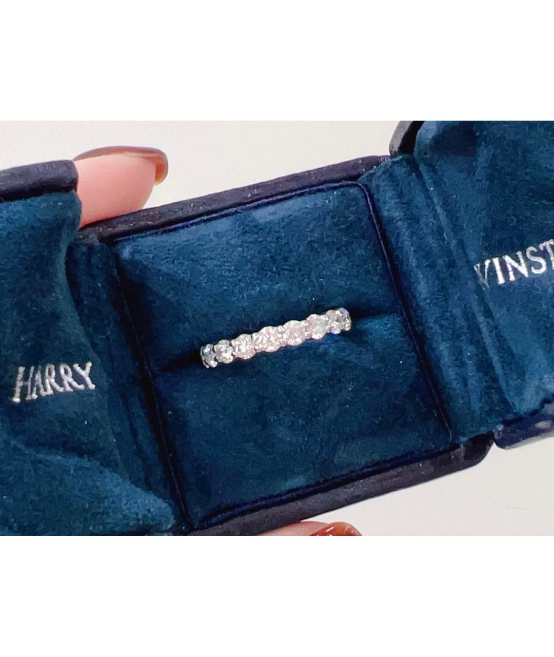 Harry Winston Серебряное платиновое кольцо, фото 2