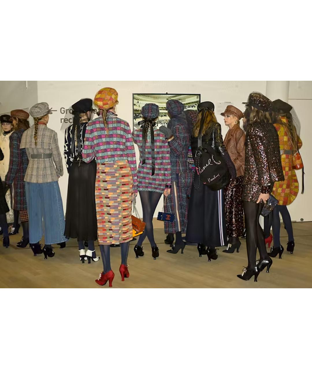 CHANEL Черный твидовый жакет/пиджак, фото 3