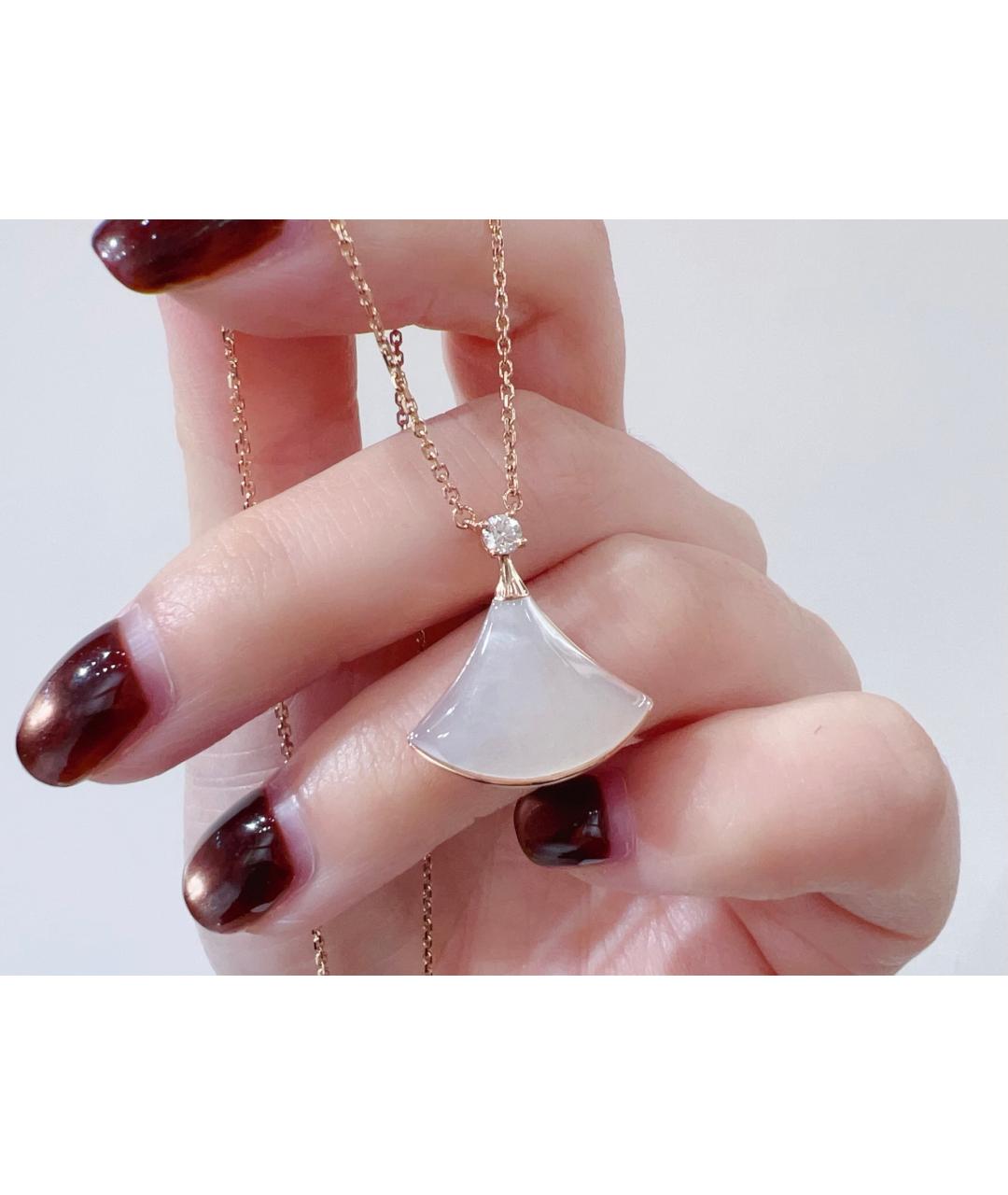 BVLGARI Золотое колье из розового золота, фото 3