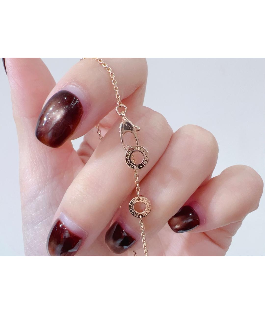 BVLGARI Золотое колье из розового золота, фото 4