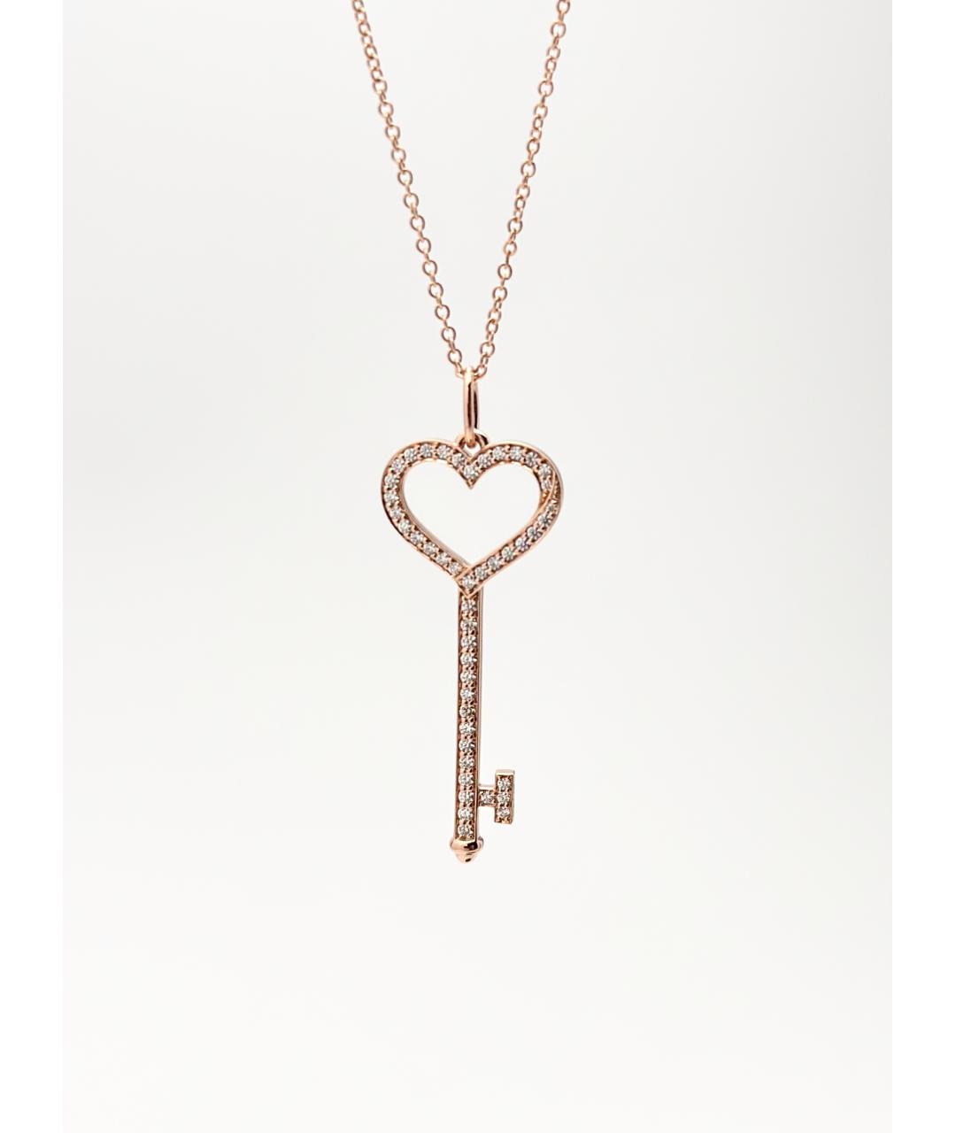 TIFFANY&CO Золотое колье из розового золота, фото 4
