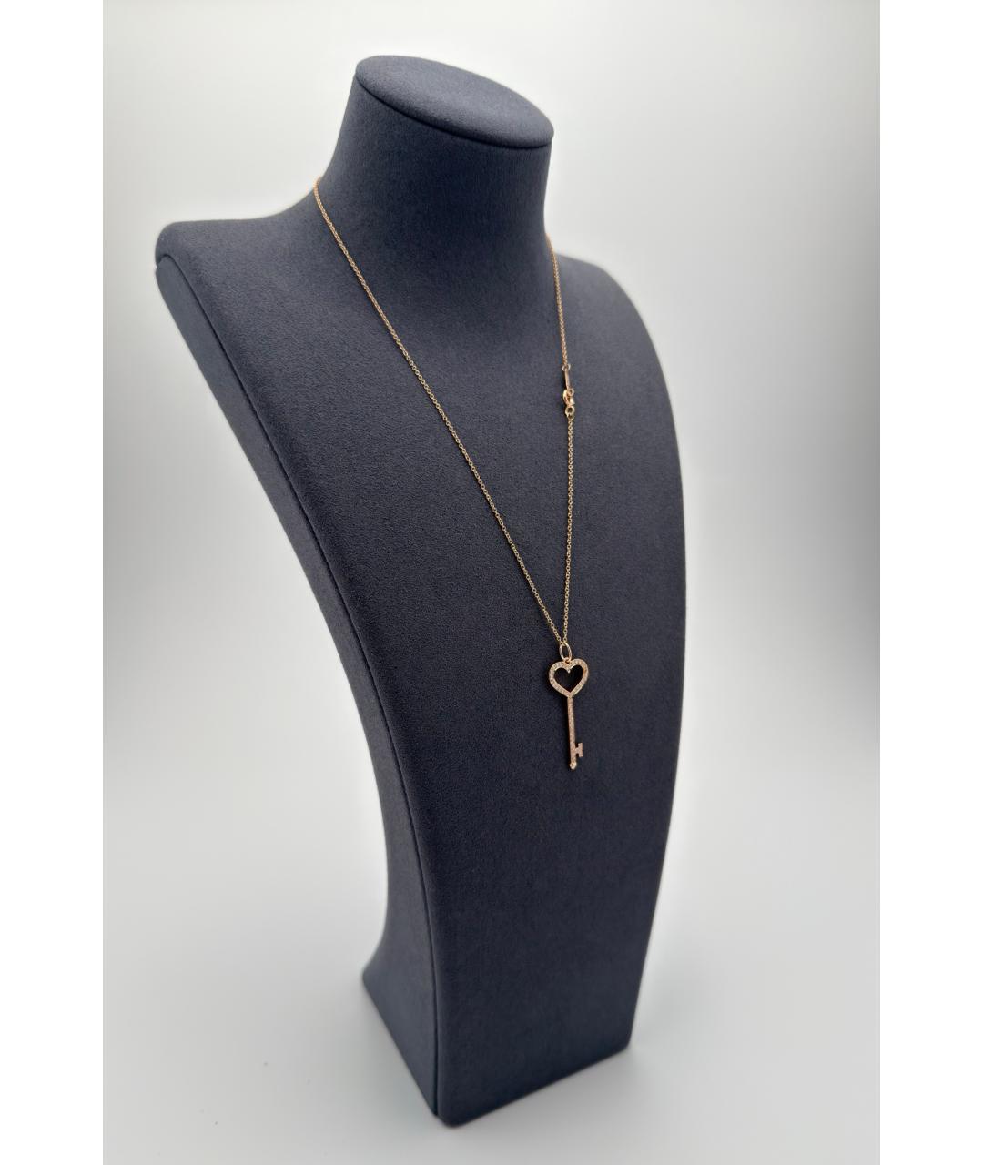 TIFFANY&CO Золотое колье из розового золота, фото 3