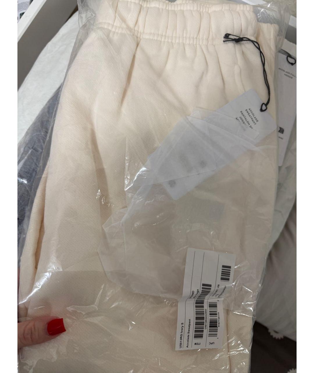 ALO YOGA Бежевые спортивные брюки и шорты, фото 4