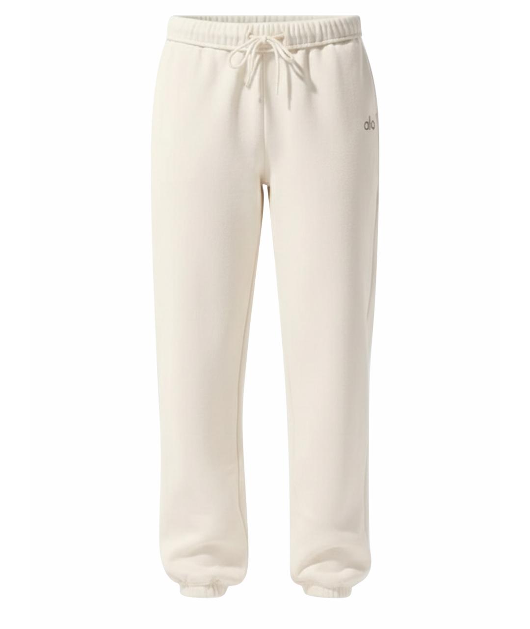 ALO YOGA Бежевые спортивные брюки и шорты, фото 1