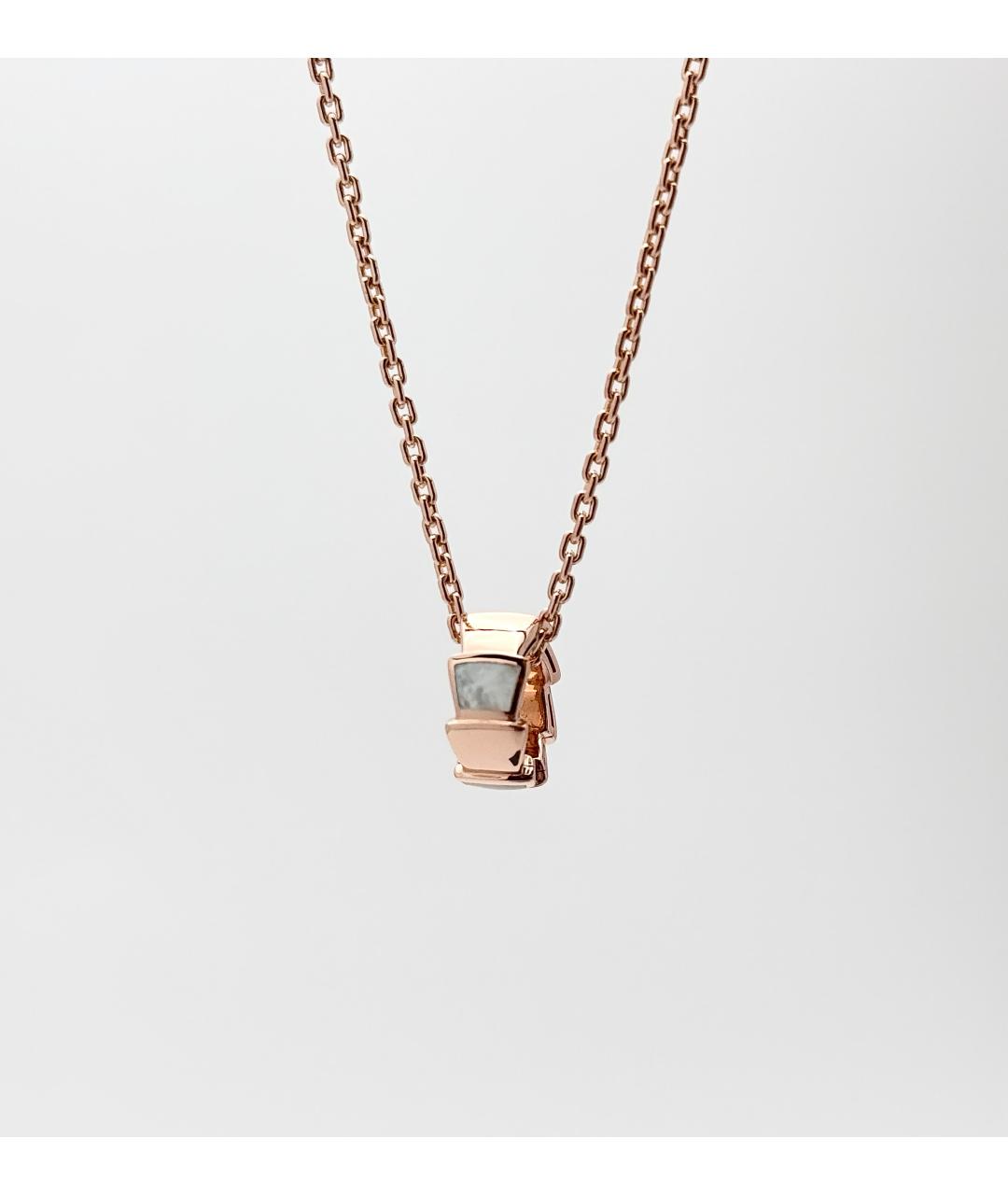 BVLGARI Золотое колье из розового золота, фото 4
